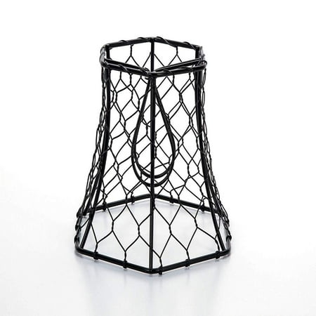 30398a Chicken Wire Clip On Shade Hexagonal Black 575 X 5 X 4 Inches It Remains Our Goal To Earn Your Trust Through The Traditional Way We Do