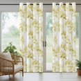 thumbnail image 5 of Outdoor Curtains for Patio Waterproof, Watercolor Forest Green Outdoor Privacy Panels Grommet, Abstract Art Modern Trees Blackout Outside Curtains for Porch/Cabana/Pergola/Gazebo 54"x95", 2 Panels, 5 of 8