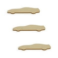 thumbnail image 2 of 3 Race Cars Unfinished Wooden Shapes Craft Cutouts DIY Unpainted 3D Plaques 4 Inches, 2 of 2