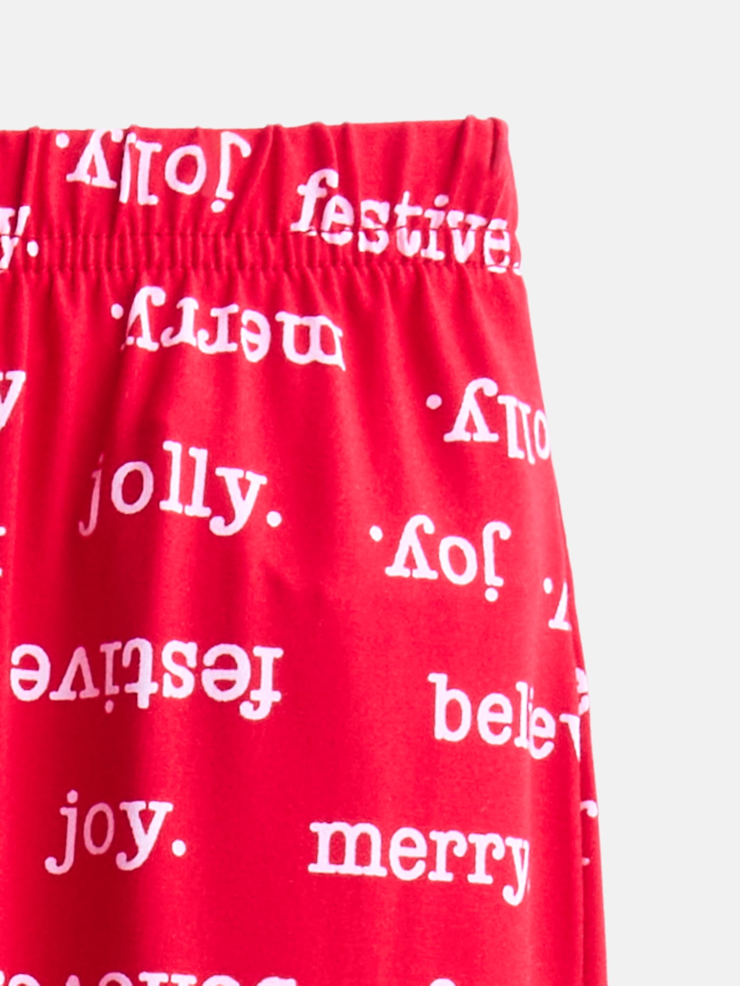 Holiday Time Matching Family Sleepwear Unisex Toddler Top and Pants Set, 2-Piece, Sizes 2T-5T