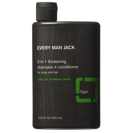 Every Man Jack Shampoo 2-In-1 Thickening 13.5oz