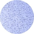 thumbnail image 1 of Ahgly Company Indoor Round Oriental Blue Industrial Area Rugs, 3' Round, 1 of 4