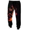 thumbnail image 1 of Printed Casual Pants With Modern Design For Outdoor And Everyday Wear - Comfortable Elastic Waist Trousers For Men, 1 of 2