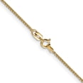 thumbnail image 5 of Auriga Fine Jewelry 14K Yellow Gold 1.05 mm Diamond-cut Spiga Chain Necklace for Women 24", 5 of 6