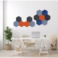 thumbnail image 6 of Luxor RECLAIM® Stick-On Decorative Acoustic Panels - Storm Blue 6-Pack, 6 of 8