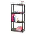 thumbnail image 3 of Ram Quality Products Primo 12 inch 4-Tier Plastic Storage Shelves, Black, 3 of 3