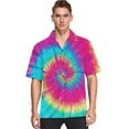 thumbnail image 4 of Camisas hawaianas con estampado 3D de cactus y manga corta para hombre, camisas playeras hawaianas informales con botones, blusas y camisas extragrandes para hombre, 4 of 5