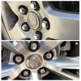 Bang4Buck 20 Pcs Bulge Lug Nuts 12x1.5 Chrome for Ford Escape Fusion