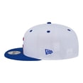 thumbnail image 7 of Men's New Era White/Royal Chicago Cubs 9FIFTY Snapback Hat, 7 of 7