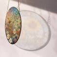 thumbnail image 4 of Stained Glass Window Hanging Flower - Stained Glass Window Hanging Flower, Christmas Ornament Gift, Elegant Art Glass Aesthetic, Year-Round Decorative Piece, 4 of 6
