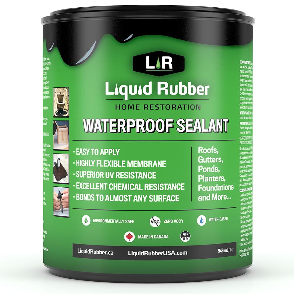 Liquid Rubber Waterproof Sealant Indoor & Outdoor Coating Easy to