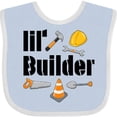 thumbnail image 3 of Inktastic Lil Builder Future Construction Worker Boys or Girls Baby Bib, 3 of 4