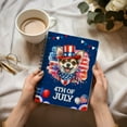thumbnail image 3 of Patriotic Chihuahua Celebrates 4th of July Spiral Bound Journal Dog Lover Gifts Idea 5x7in Spiral Notebook - 02009, 3 of 5