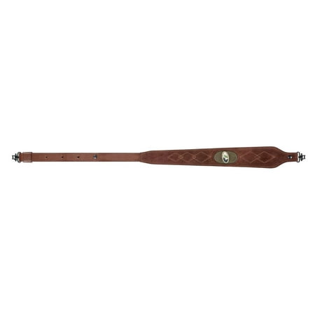 Mossy Oak Mason Creek Leather Rifle Sling, Brown (Best Leather Rifle Sling)