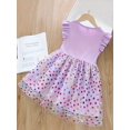 thumbnail image 4 of Toddler Girls Cartoon Unicorn Dresses Baby Girl Casual Dress, 4 of 5