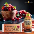 thumbnail image 2 of Grade A Quality Fruit Punch Extra Strength Shot, 48 Pack – 260mg Natural Caffeine, B12 & B6, 2 Servings, Zero Sugar, 1.93 fl oz, 2 of 9