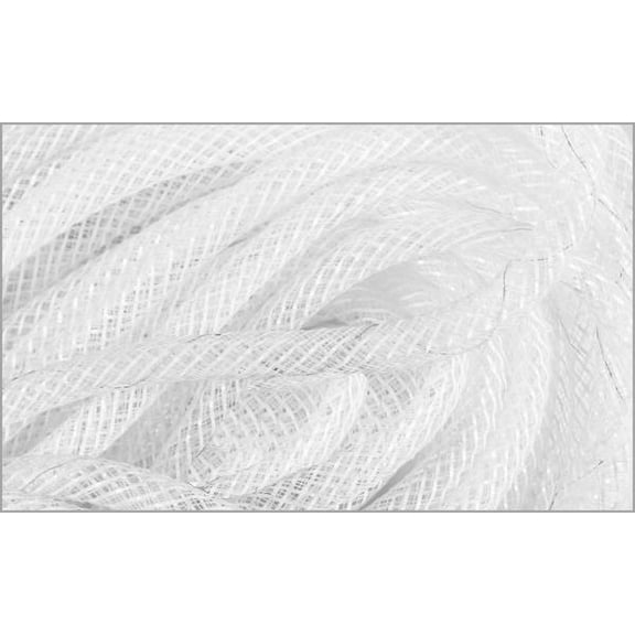 Deco Flex Tubing White w/ White Film - 30 yds