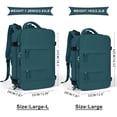 thumbnail image 2 of Mochila de viaje Coowoz grande para mujeres y hombres, impermeable, 2 of 7