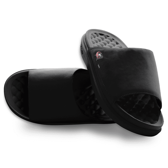 Unisex ISlide Black Columbus Blue Jackets Minimalistic Motive Slide Sandals