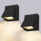 thumbnail image 1 of Aplique de pared 2PCS, aplique LED de 5W, aplique de pared interior/exterior, blanco cálido 3000K, resistente al agua IP65, adecuado para dormitorio, sala de estar, baño, etc., 1 of 3