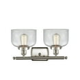 thumbnail image 4 of 916-2W-PC-G73-Innovations Lighting-Bell - 2 Light Bath Vanity In Industrial Style-11 Inches Tall and 18 Inches Wide-Polished Chrome Finish-Light Smoke, 4 of 7