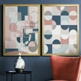 thumbnail image 3 of 2 Piece Set Modern Geo Premium Framed Canvas - Ready to Hang - 26.5 x 36.5 Each - Silver Frame, 3 of 8