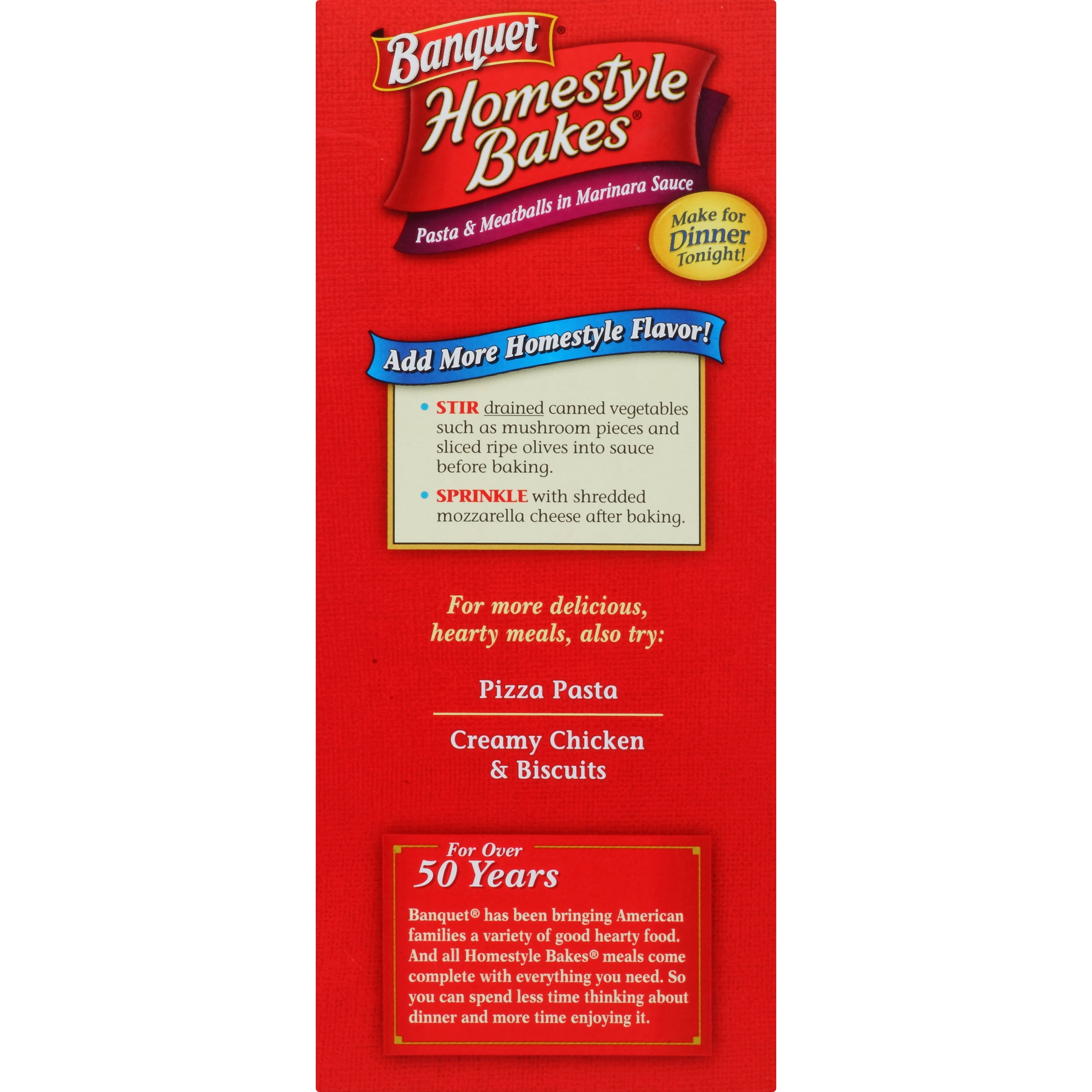 Home Style Bakes Banquet Homestyle Bake Pasta Meatballs Walmart Com Walmart Com Home Style Bakes Banquet Homestyle Bake Pasta Meatballs Walmart Com Walmart Com