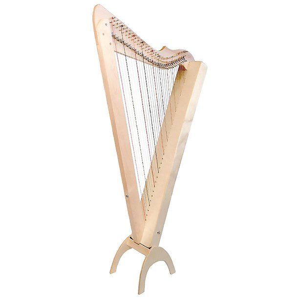 Rees Harps Grand Harpsicle Harp Natural Maple