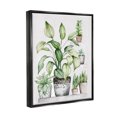 thumbnail image 3 of Stupell Industries Potted Plant Garden Botanicals Botanical & Floral Painting Black Floater Framed Art Print Wall Art, 3 of 6