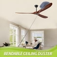 thumbnail image 3 of ACDANC Cobweb Duster with Extension Pole,Spider Web Brush&Ceiling Cleaning Kit,Microfiber Feather Duster Cleaner with Washable Head for Ceiling Fan,Furniture,Home, 3 of 17