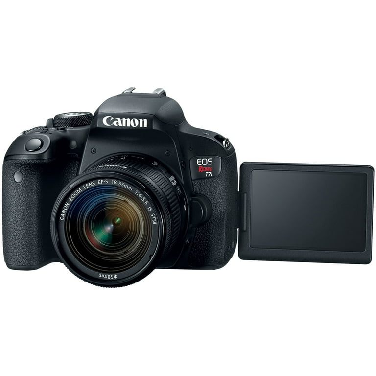 Cámara Canon EOS Rebel T7i con lente EF-S 18-55mm IS STM – Tecnoiglesia  Store