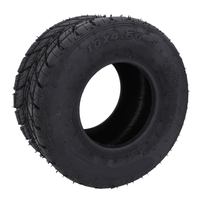 Go Kart Front Wheel Tire, Non Slip Tread Design Go Kart ATV Tire Rain Proof for Quad Bike