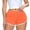 Orange, variant on Kcolen Womens Biker Shorts 3 Inch,Ladies Summer Workout Biker Shorts Solid Color High Waist Breathable Lightweight Shorts
