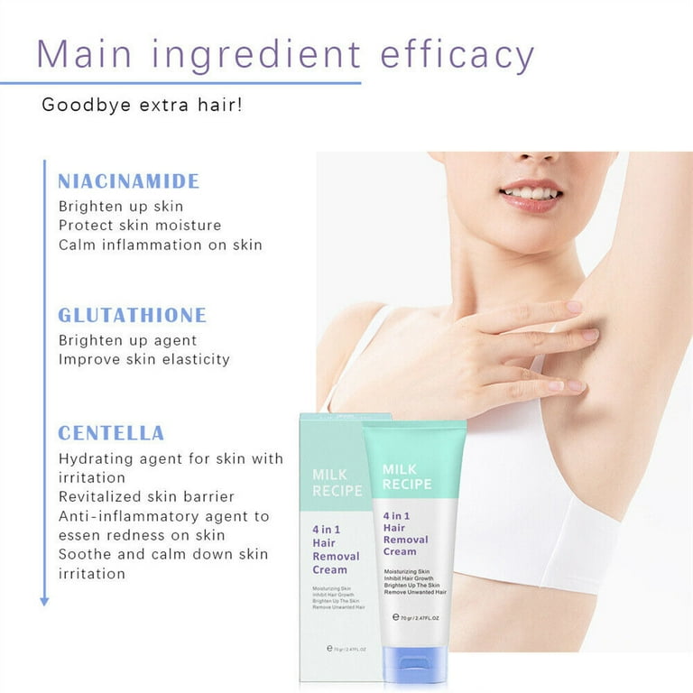 CHUAYA Glowcode 4 in 1 Hair Removal Cream, Glow Code Hair Removal