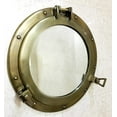 thumbnail image 4 of Vintage Style 17" Porthole Round Coastal Wall Hanging Mirror Porthole Home Chic, 4 of 5