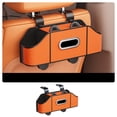 thumbnail image 2 of Multifunctional Car Back Seat Organizer with Cup Holder and Tissue Box - 3-in-1 Backseat Storage Box with Bin & Hooks for Sedan, SUV, and Truck to Hold Phones, Snacks, Drinks, and Bags, 2 of 7
