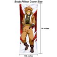 thumbnail image 2 of Hero Academy Hawks Version 2 Anime Body Pillow Cover Extra Large Cushion Case, 2 of 4