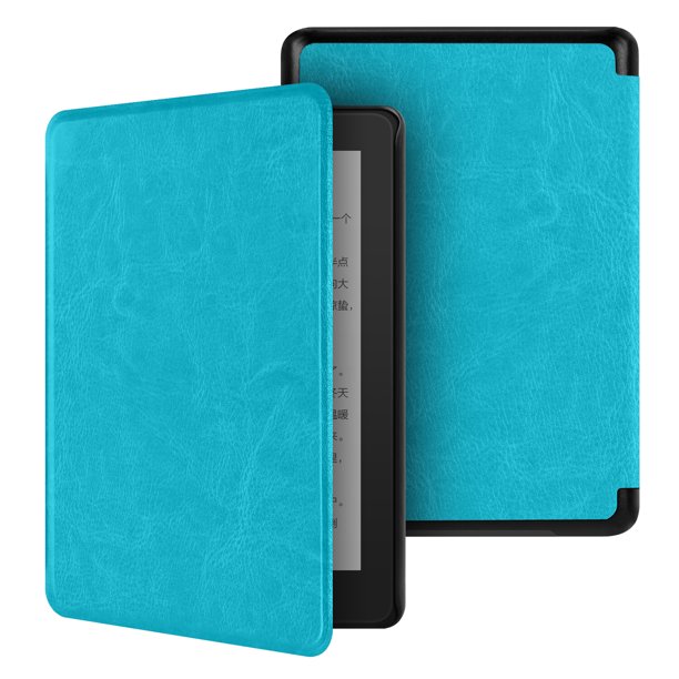 Funda GANGXUN Compatible con Kindle 11th Gen 2024 – Diseño con Correa de Mano, Modo Automático, Cuero PU Vintage
