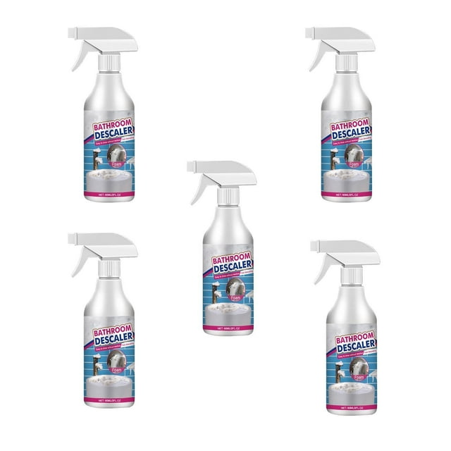 Limpiador de Baño, Desincrustante de Cristales para Baño, para Azulejos, Grifos, Limpiador de Bañeras, 120 Ml