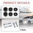 thumbnail image 2 of AUFER Seat Spacers Lift Rear of Front Seat Fit For Toyota Tacoma 4Runner FJ Lexus GX, 2 of 7