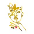 thumbnail image 1 of Acrylic Minimalist Art Lady Face Pregnant Mother Cake Topper Girl Happy Birthday Party Supplies Baby Shower Cake Decoration Gao Jinjia LED, 1 of 2
