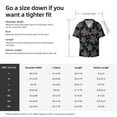 thumbnail image 7 of Vsdgher Turtle Print Men's Wrinkle Free Untucked Cuban Shirt Business Casual Button Down Shirts Short Sleeve Shirt, 7 of 7