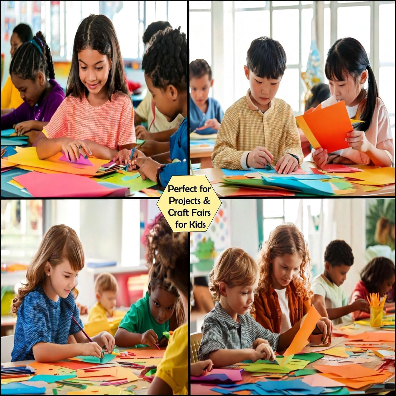 12 Pack of 48 Piece Stationary School Supplies Set for Boys, Girls, Preschool, Kindergarten & Elementary School Kids & Children Containing Pencils, Markers, Colored Pencils, Erasers & More!