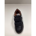 thumbnail image 2 of FW25 Delon B0052-584 Black Leather Double Velcro Sneaker, 2 of 4