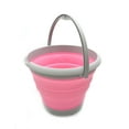 thumbnail image 4 of SAMMART 10L (2.64Gallon) Collapsible Fishing Bucket - Foldable Round Tub - Portable Plastic Water Pail - Space Saving Outdoor Waterpot - Trunk Organizer, 4 of 9