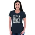 thumbnail image 3 of Get Your Bell Rung Mississippi Womens Slim Fit Graphic Tee Brisco Brands X, 3 of 5