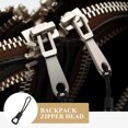 thumbnail image 3 of DEEPCRAFF 20Ud Cuerdas Para De Cremallera Negras Con Antideslizante Para Mochilas Y Ropa, 3 of 8