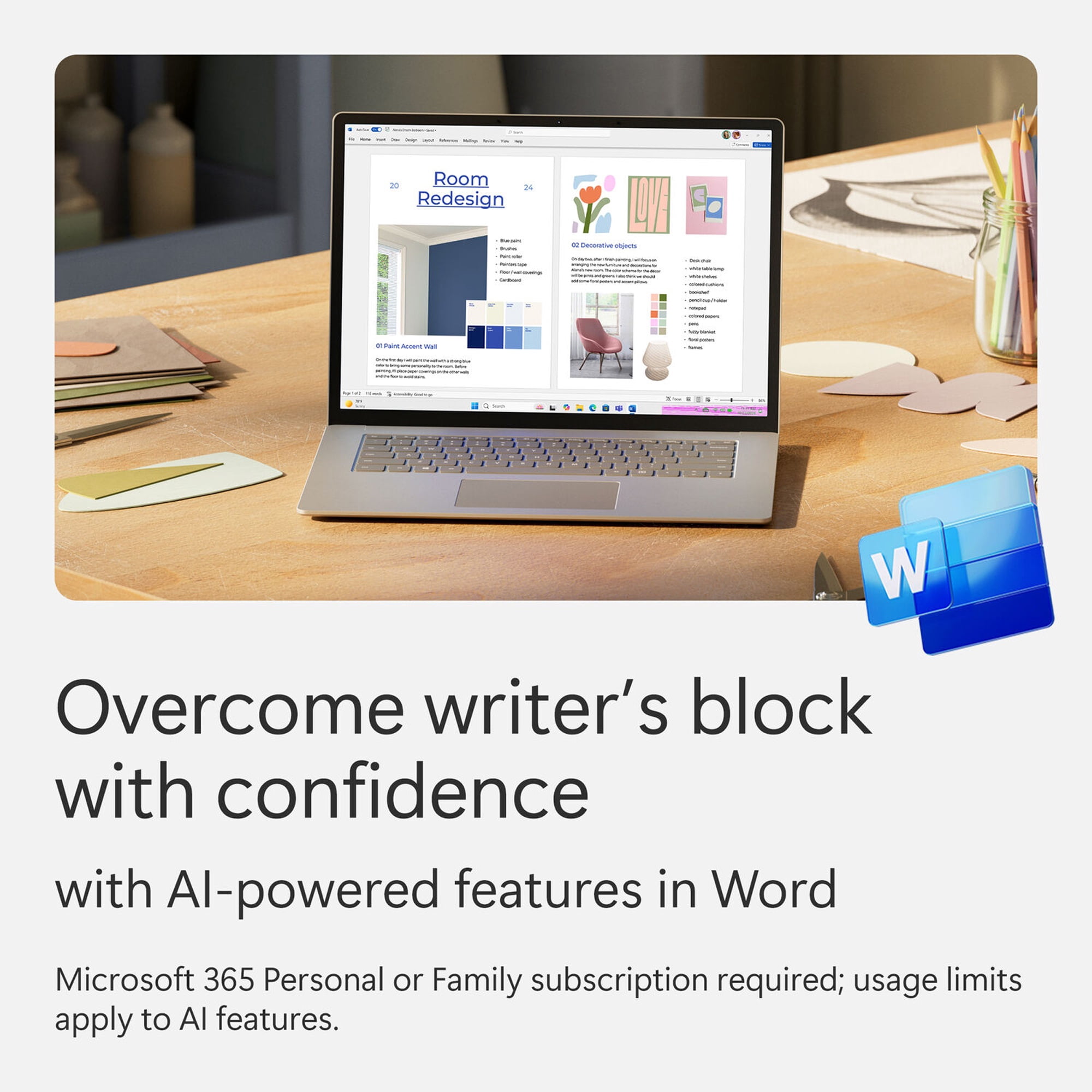 Microsoft 365 Personal (1-User License / 12-Month Subscription / Download)