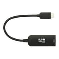 thumbnail image 3 of Tripp Lite USB C to DisplayPort Adapter Cable with Equalizer 8K DP 1.4 6in, 3 of 6