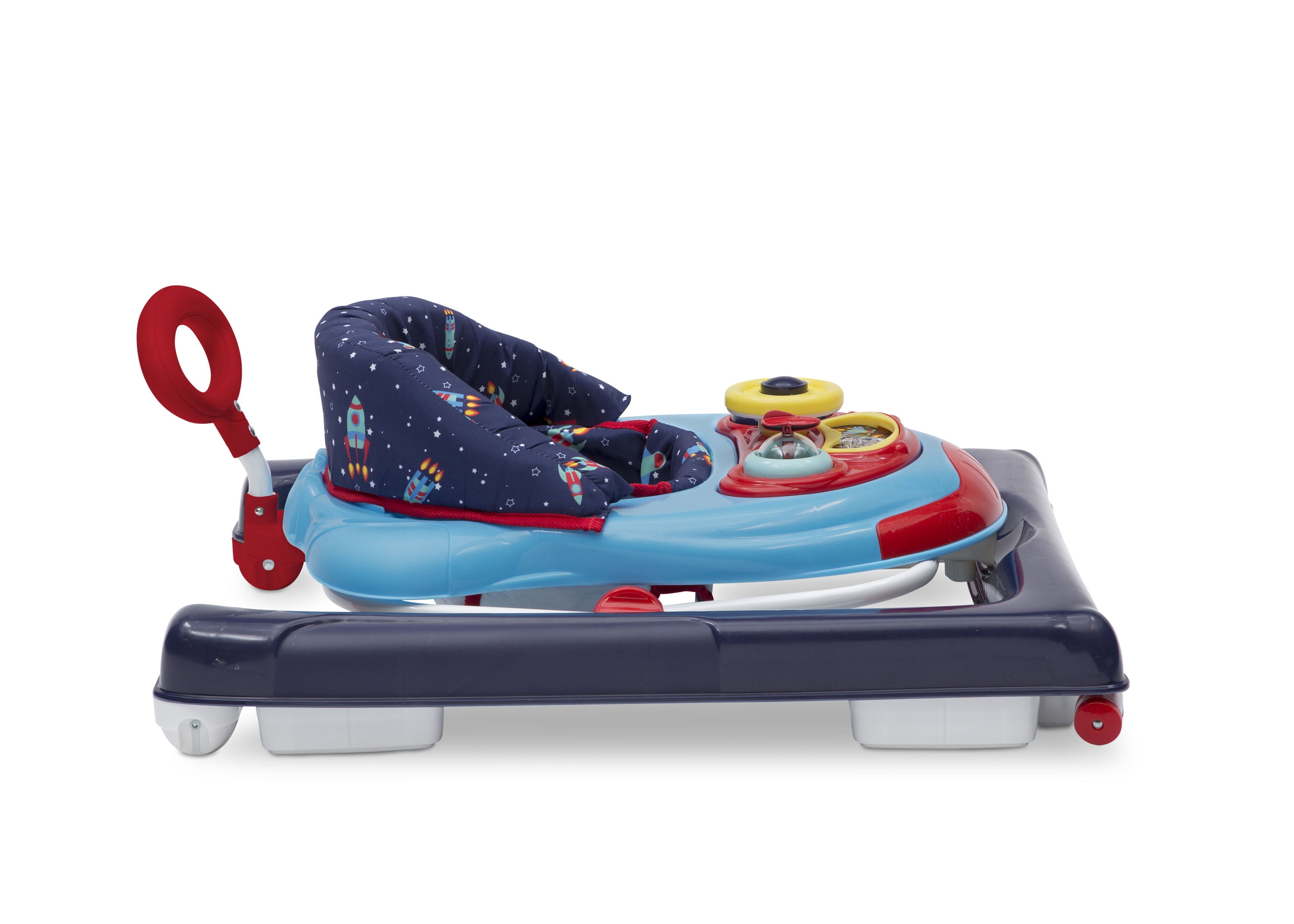 Delta Children First Exploration 2-in-1 Activity Walker, Lift Off